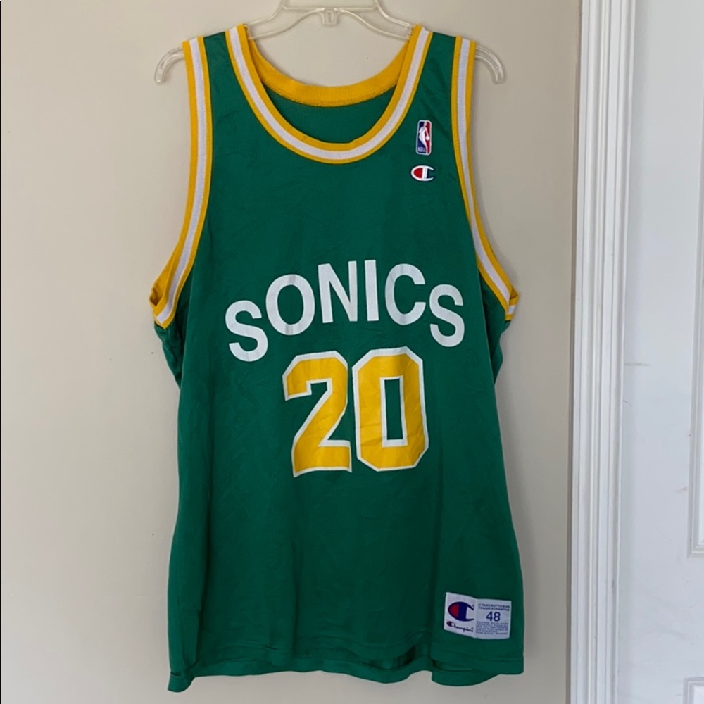 Gary Payton Seattle Sonics Jersey